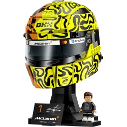 LEGO 43023 Editions Casco di Lando Norris McLaren Mastercard F1 Team - Gadget F1 - Kit di Modellismo con Minifigure da Collezio