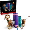 LEGO | 43301 Disney Pixar Fermalibri di Slinky Toy Story - Reggi Libri per Libreria - Decorazione con Minifigure di Woody e Fig