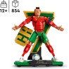 LEGO 43016 Editions Cristiano Ronaldo – Leggenda del Calcio Giocattolo - Kit Modellismo Action Figure 3D da Esposizione - Decor