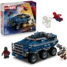 LEGO | 76349 Marvel Spider-Man: Inseguimento del Trasportatore di Detenuti - Giocattolo da Supereroi con Macchina Blindata e 4 