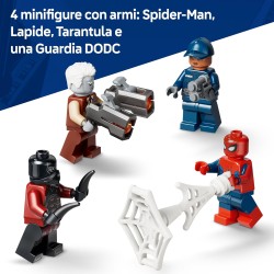 LEGO | 76349 Marvel Spider-Man: Inseguimento del Trasportatore di Detenuti - Giocattolo da Supereroi con Macchina Blindata e 4 