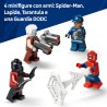 LEGO | 76349 Marvel Spider-Man: Inseguimento del Trasportatore di Detenuti - Giocattolo da Supereroi con Macchina Blindata e 4 