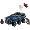 LEGO | 76349 Marvel Spider-Man: Inseguimento del Trasportatore di Detenuti - Giocattolo da Supereroi con Macchina Blindata e 4 