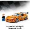 LEGO 77260 Speed Champions The Fast and The Furious Toyota Supra MK4 Macchina Giocattolo - Modello di Auto con Minifigure di Br