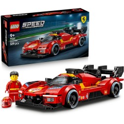 LEGO 77261 Speed Champions Ferrari 499P Macchina Giocattolo - Modello STEM di Auto da Corsa con Minifigure da Collezione - Gadg