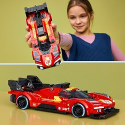 LEGO 77261 Speed Champions Ferrari 499P Macchina Giocattolo - Modello STEM di Auto da Corsa con Minifigure da Collezione - Gadg