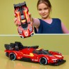 LEGO 77261 Speed Champions Ferrari 499P Macchina Giocattolo - Modello STEM di Auto da Corsa con Minifigure da Collezione - Gadg