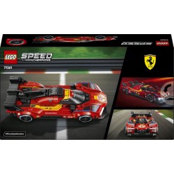 LEGO 77261 Speed Champions Ferrari 499P Macchina Giocattolo - Modello STEM di Auto da Corsa con Minifigure da Collezione - Gadg
