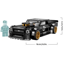 LEGO 77262 Speed Champions Ford Mustang ‘65 Hoonicorn V1 di Ken Block Macchina Giocattolo - Kit Modellismo con Minifigure da Co