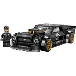 LEGO 77262 Speed Champions Ford Mustang ‘65 Hoonicorn V1 di Ken Block Macchina Giocattolo - Kit Modellismo con Minifigure da Co