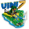 LEGO 43027 Editions Vini Jr. – Highlights Calcistici Giocattolo - Modello 3D da Esposizione con Minifigure da Collezione - Deco