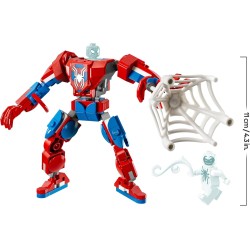 LEGO | 76308 Marvel Spider-Man Mech vs. Anti-Venom - Super Hero Figure Building Toy with 2 Minifigures for Imaginative Role Pla