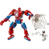 LEGO | 76308 Marvel Spider-Man Mech vs. Anti-Venom - Super Hero Figure Building Toy with 2 Minifigures for Imaginative Role Pla