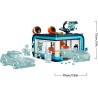 LEGO 60497 City Autolavaggio Drive-In Giocattolo - Include 2 Modellini di Auto, Funzione di Lavaggio e 4 Minifigure con Accesso