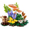 LEGO 11505 Botanicals Funghi del Bosco - Set di Piante Artificiali per Adulti con un Fungo Velenoso e Fiori Finti - Decorazione