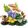 LEGO 11505 Botanicals Funghi del Bosco - Set di Piante Artificiali per Adulti con un Fungo Velenoso e Fiori Finti - Decorazione