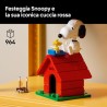 LEGO 21368 Ideas Peanuts: la Cuccia di Snoopy - Kit di Modellismo da Esposizione per Adulti con Personaggi di Snoopy e Woodstoc