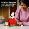 LEGO 21368 Ideas Peanuts: la Cuccia di Snoopy - Kit di Modellismo da Esposizione per Adulti con Personaggi di Snoopy e Woodstoc