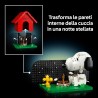 LEGO 21368 Ideas Peanuts: la Cuccia di Snoopy - Kit di Modellismo da Esposizione per Adulti con Personaggi di Snoopy e Woodstoc