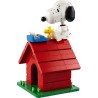 LEGO 21368 Ideas Peanuts: la Cuccia di Snoopy - Kit di Modellismo da Esposizione per Adulti con Personaggi di Snoopy e Woodstoc