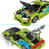 LEGO 42229 Technic Auto Mitsubishi Eclipse Fast and Furious - Kit Modellismo STEM da Collezione con Sterzo e 2 Bombole di NOS -