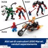 LEGO | 76336 Marvel Auto di Spider-Man vs. Venomized Wolverine - Giocattolo dei Supereroi con Modello di Macchina, 2 Minifigure
