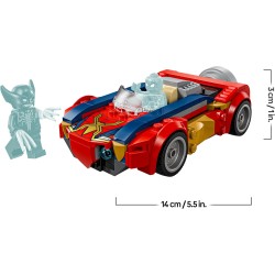 LEGO | 76336 Marvel Auto di Spider-Man vs. Venomized Wolverine - Giocattolo dei Supereroi con Modello di Macchina, 2 Minifigure