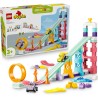 LEGO DUPLO 10478 Rampe Creative 3 in 1 con Veicoli - Giochi Didattici per la Motricità Fine - Set Montessori per Abbinamento de