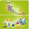 LEGO DUPLO 10478 Rampe Creative 3 in 1 con Veicoli - Giochi Didattici per la Motricità Fine - Set Montessori per Abbinamento de