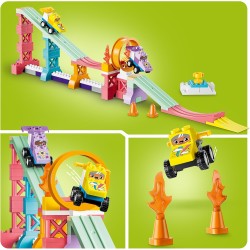 LEGO DUPLO 10478 Rampe Creative 3 in 1 con Veicoli - Giochi Didattici per la Motricità Fine - Set Montessori per Abbinamento de