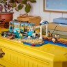 LEGO 60506 City Classic Tram Classico della Spiaggia - Treno Giocattolo con Binari, Scena di Strada, 5 Minifigure e 5 Figure di
