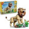 LEGO 31386 Creator 3in1 Animali Selvatici: Leone Maestoso Giocattolo - Trasformabile in una Leonessa o in 2 Cuccioli - Decorazi
