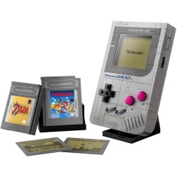 LEGO 72046 Super Mario Game Boy Set da Costruzione per Adulti - Modello da Esposizione Nintendo con 2 Cartucce con Schermi Lent