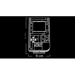 LEGO 72046 Super Mario Game Boy Set da Costruzione per Adulti - Modello da Esposizione Nintendo con 2 Cartucce con Schermi Lent