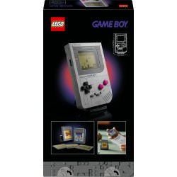 LEGO 72046 Super Mario Game Boy Set da Costruzione per Adulti - Modello da Esposizione Nintendo con 2 Cartucce con Schermi Lent