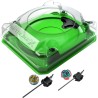 Hasbro Beyblade X, Set da Battaglia Sneak Attack con Arena Beystadium, 2 trottole con Rotazione a Destra di Takara Tomy, trotto