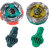 Hasbro Beyblade X, Set da Battaglia Sneak Attack con Arena Beystadium, 2 trottole con Rotazione a Destra di Takara Tomy, trotto