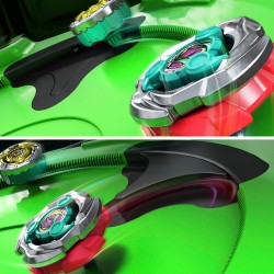 Hasbro Beyblade X, Set da Battaglia Sneak Attack con Arena Beystadium, 2 trottole con Rotazione a Destra di Takara Tomy, trotto