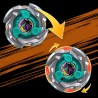 Hasbro Beyblade X, Set da Battaglia Sneak Attack con Arena Beystadium, 2 trottole con Rotazione a Destra di Takara Tomy, trotto