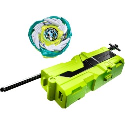 Hasbro Beyblade X, Lanciatore Clip & Rip con bey di Attacco di Takara Tomy con Rotazione a Destra, trottole da Battaglia Giocat