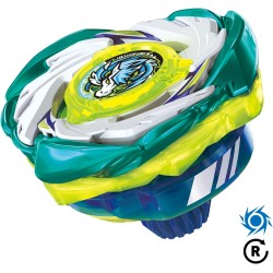 Hasbro Beyblade X, Lanciatore Clip & Rip con bey di Attacco di Takara Tomy con Rotazione a Destra, trottole da Battaglia Giocat