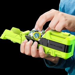 Hasbro Beyblade X, Lanciatore Clip & Rip con bey di Attacco di Takara Tomy con Rotazione a Destra, trottole da Battaglia Giocat