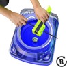 Hasbro Beyblade X, Lanciatore Clip & Rip con bey di Attacco di Takara Tomy con Rotazione a Destra, trottole da Battaglia Giocat