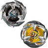 Hasbro Beyblade X, Set Dual Pack, Gale Wyvern 3-60T e Sword Dran 3-80B