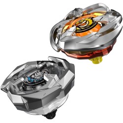 Hasbro Beyblade X, Set Dual Pack, Gale Wyvern 3-60T e Sword Dran 3-80B