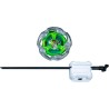 Hasbro Beyblade X, Starter Pack, Wand Wizard 1-60R UX con trottola e Lanciatore