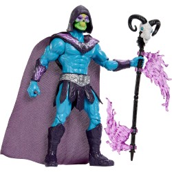 Masters of the Universe - JKJ00 Skeletor, action figure con scettro Havoc e movimento di attacco rotante, design ispirato al ca