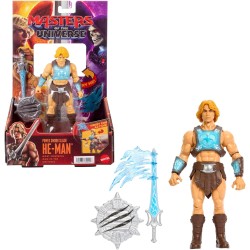 Masters of the Universe - JKJ02 He-Man con colpo di Spada del Potere, action figure con movimento di rotazione e rilascio ispir