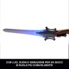 Masters of The Universe - JKJ18 Spada del Potere di Grayskull, Spada Giocattolo da 69 cm con luci, Suoni ed Effetti di Vibrazio