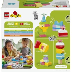 LEGO DUPLO 10479 Scatola Creativa Colorata - Giochi Didattici per lo Sviluppo della Motricità Fine - con Mattoncini con Numeri,